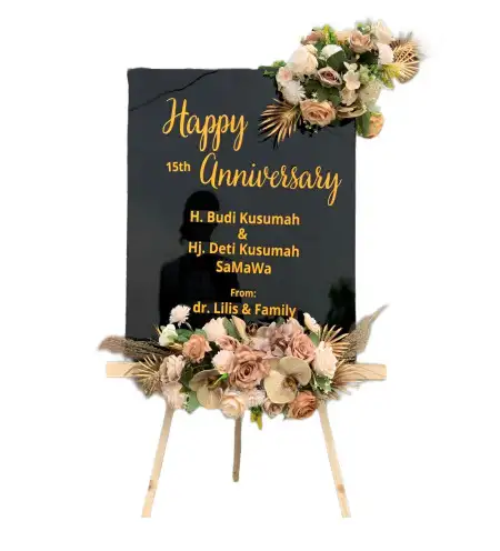 Papan Bunga Akrilik Muncung